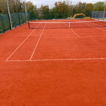 artificial clay court