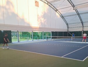 Indoor hard court